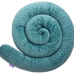 Ochraniacz wałek 300 cm - Szmaragdowe Minky