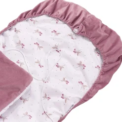 Okrycie, osłonka na nóżki - Blackberry Dreams i Old Rose Velvet