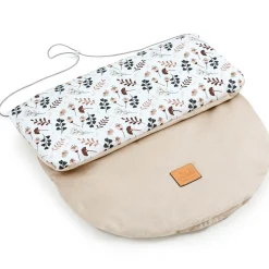 Okrycie, osłonka na nóżki - Boho Garden i ecru Velvet