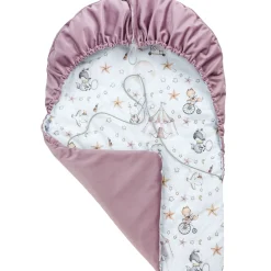 Okrycie, osłonka na nóżki - Candy Circus i wrzosowy Soft Velvet