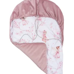 Okrycie, osłonka na nóżki - Little Fairy i smokey pink Soft Velvet