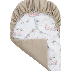 Okrycie, osłonka na nóżki - Swan Family i Cappuccino Soft Velvet