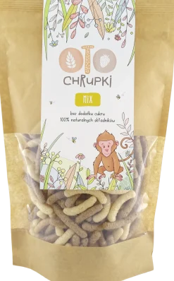 OTO Chrupki MIX (Orkisz, Gryka, Kakao) – Trzy smaki, jedna chrupiąca przygoda!