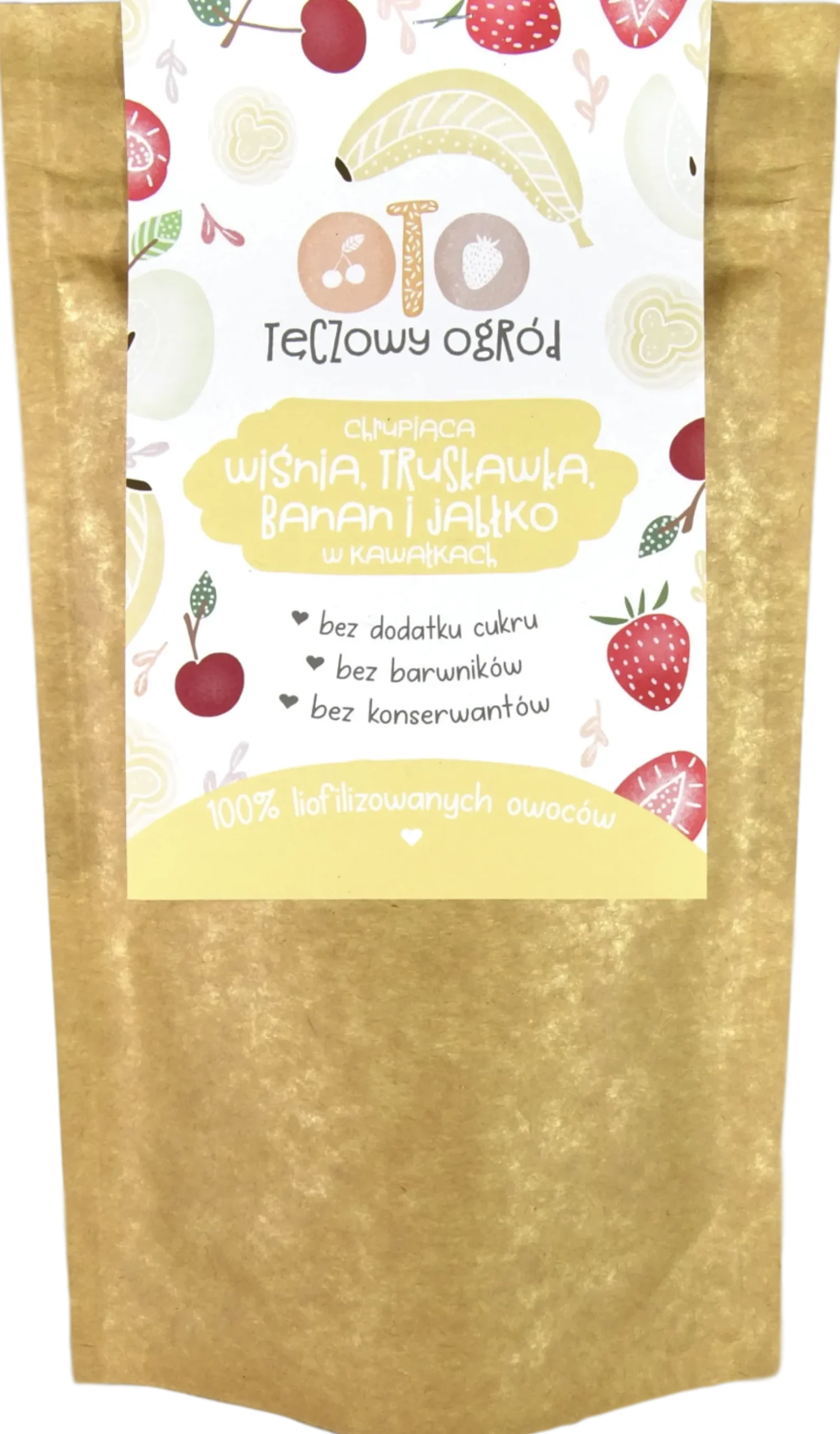 OTO Mix Owoców Liofilizowanych – wiśnia/ truskawka/ banan/ jabłko