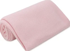Otulacz bambusowy – kocyk mgiełka – pastel pink