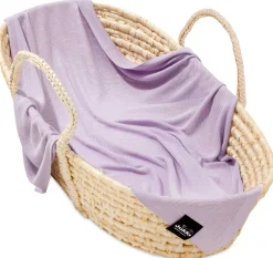 Otulacz bambusowy – kocyk mgiełka – lavender