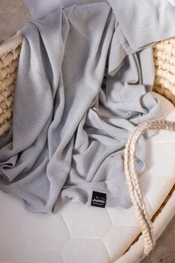 Otulacz bambusowy – kocyk mgiełka – grey