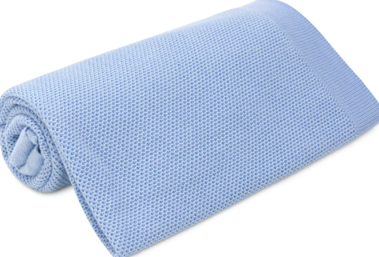 Otulacz bambusowy – kocyk mgiełka – blue