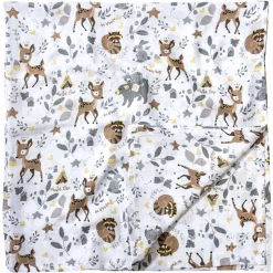 Otulacz, pieluszka muślinowa 120x120cm - Magical Woodland