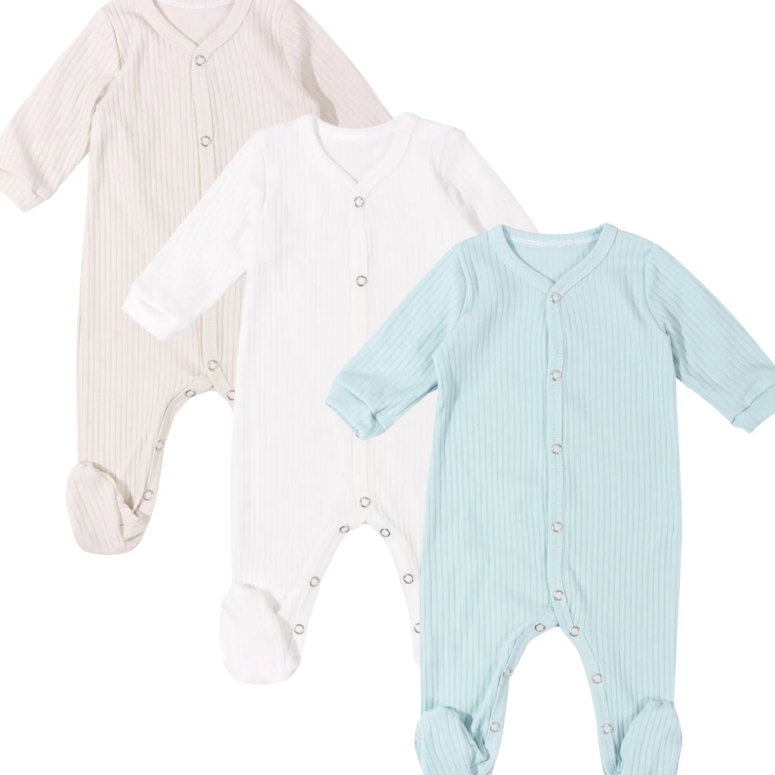 Pajacyk 3 pack Pastel Boy