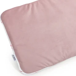 Płaska poduszka 30x40cm - Little Fairy i Smokey Pink Soft Velvet