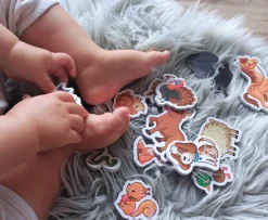 Piambo Edukacyjne magnesy na lodówkę dla dzieci 30 szt.