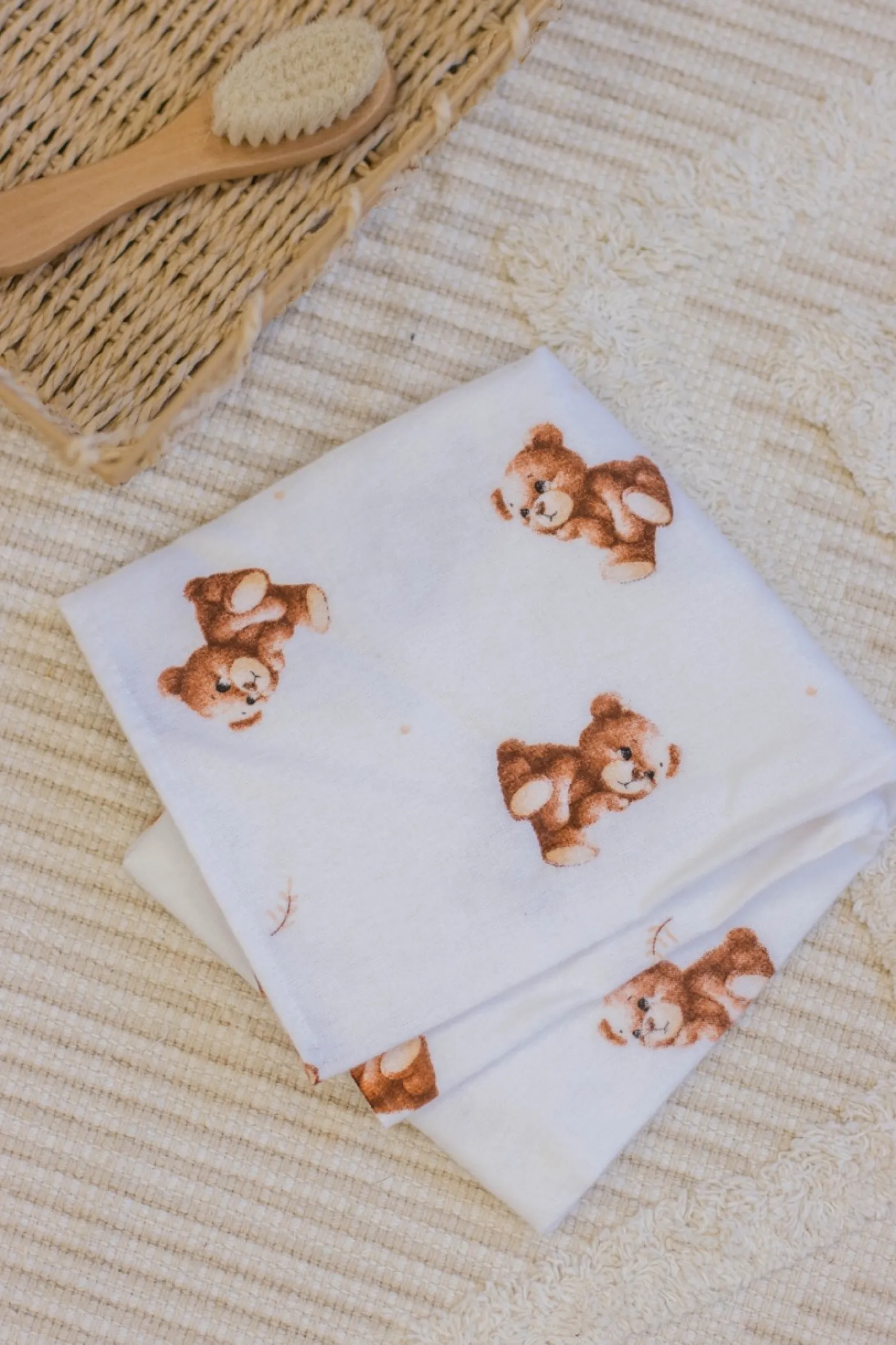 Pieluszka flanelowa - Baby Bear