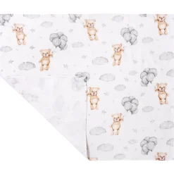 Pieluszka flanelowa - Cloudy Bears