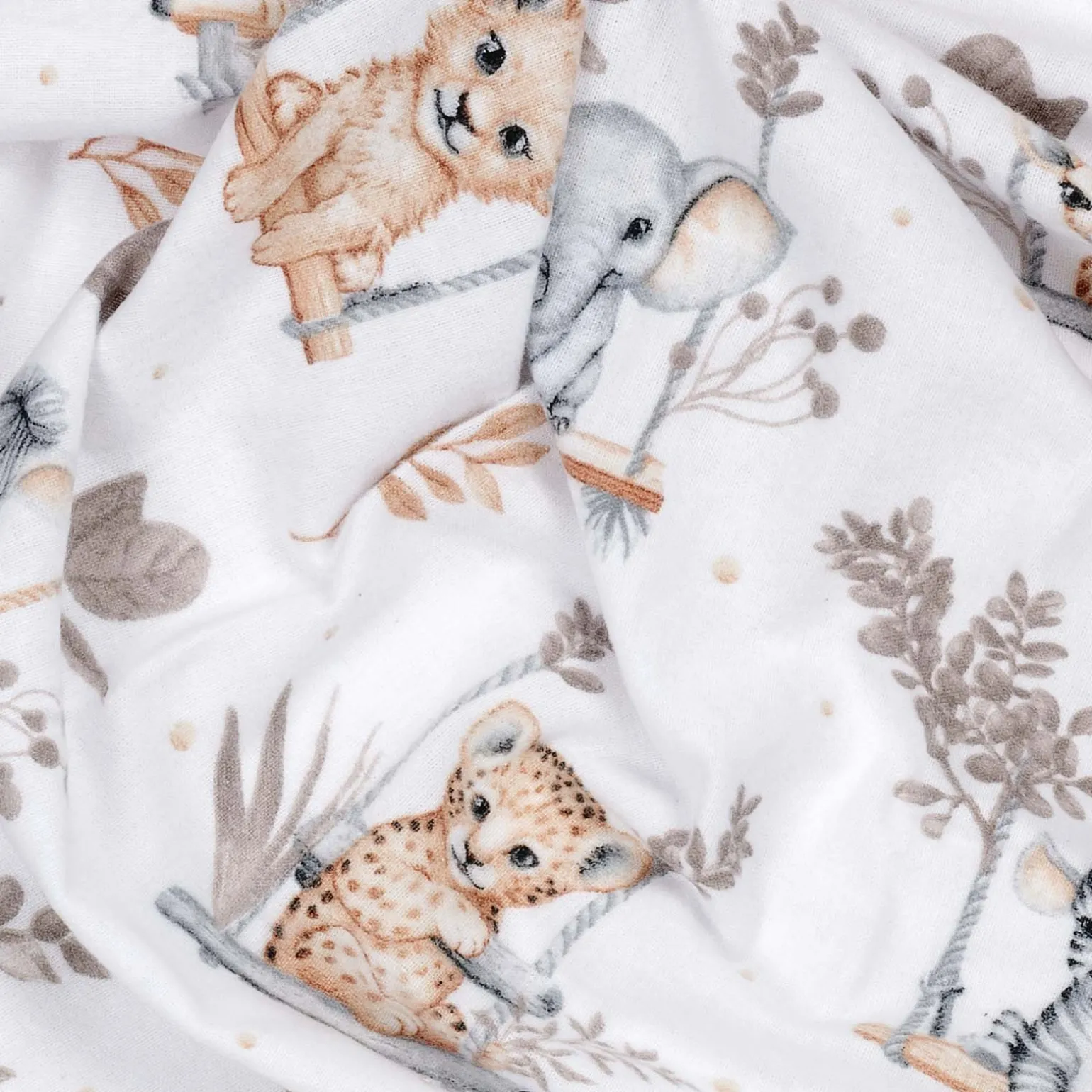 Pieluszka flanelowa - Happy Jungle