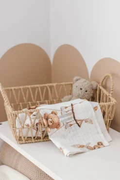 Pieluszka tetrowa - Boho Bears
