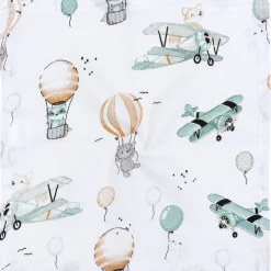 Pieluszki muślinowe 30x30 cm 3pak - Balloon Travel