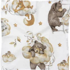 Pieluszki muślinowe 30x30 cm 3pak - Sweet Teddy