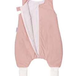 Śpiworek dziecięcy XL - ocieplany z nogawkami - Pastel Pink