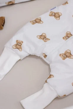 Śpiworek niemowlęcy - ocieplany z nogawkami - Mr. Teddy