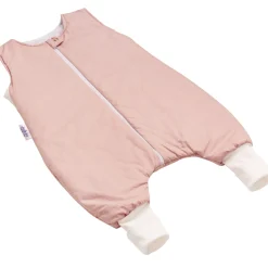 Śpiworek niemowlęcy - ocieplany z nogawkami - Pastel Pink