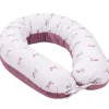 Poduszka ciążowa - Blackberry Dreams i Old Rose Velvet