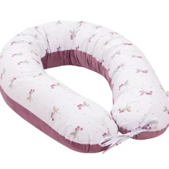Poduszka ciążowa - Blackberry Dreams i Old Rose Velvet