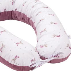Poduszka ciążowa - Blackberry Dreams i Old Rose Velvet
