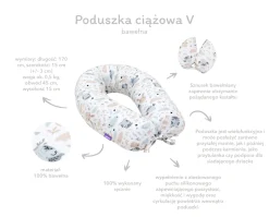 Poduszka ciążowa - Blackberry Dreams