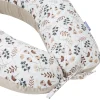 Poduszka ciążowa - Boho Garden i ecru Velvet