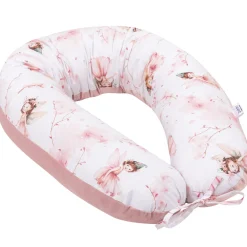 Poduszka ciążowa - Little Fairy i Smokey Pink Soft Velvet