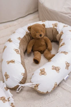 Poduszka ciążowa - Mr. Teddy i Caramel Velvet