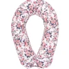 Poduszka ciążowa - Roses i Smokey Pink Soft Velvet