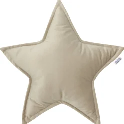 Poduszka gwiazdka Velvet - Cappuccino Soft Velvet