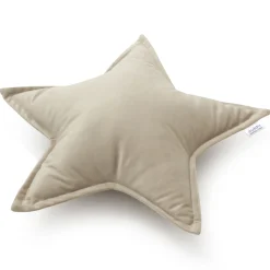Poduszka gwiazdka Velvet - Cappuccino Soft Velvet