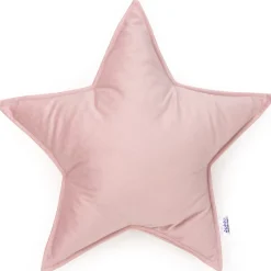 Poduszka gwiazdka Velvet - Smokey Pink Soft Velvet