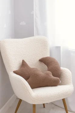 Poduszka księżyc Boucle - Brown