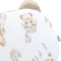Poduszka MIŚ - Boho Bears i Cappuccino Soft Velvet