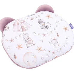 Poduszka MIŚ - Candy Circus i wrzosowy Soft Velvet
