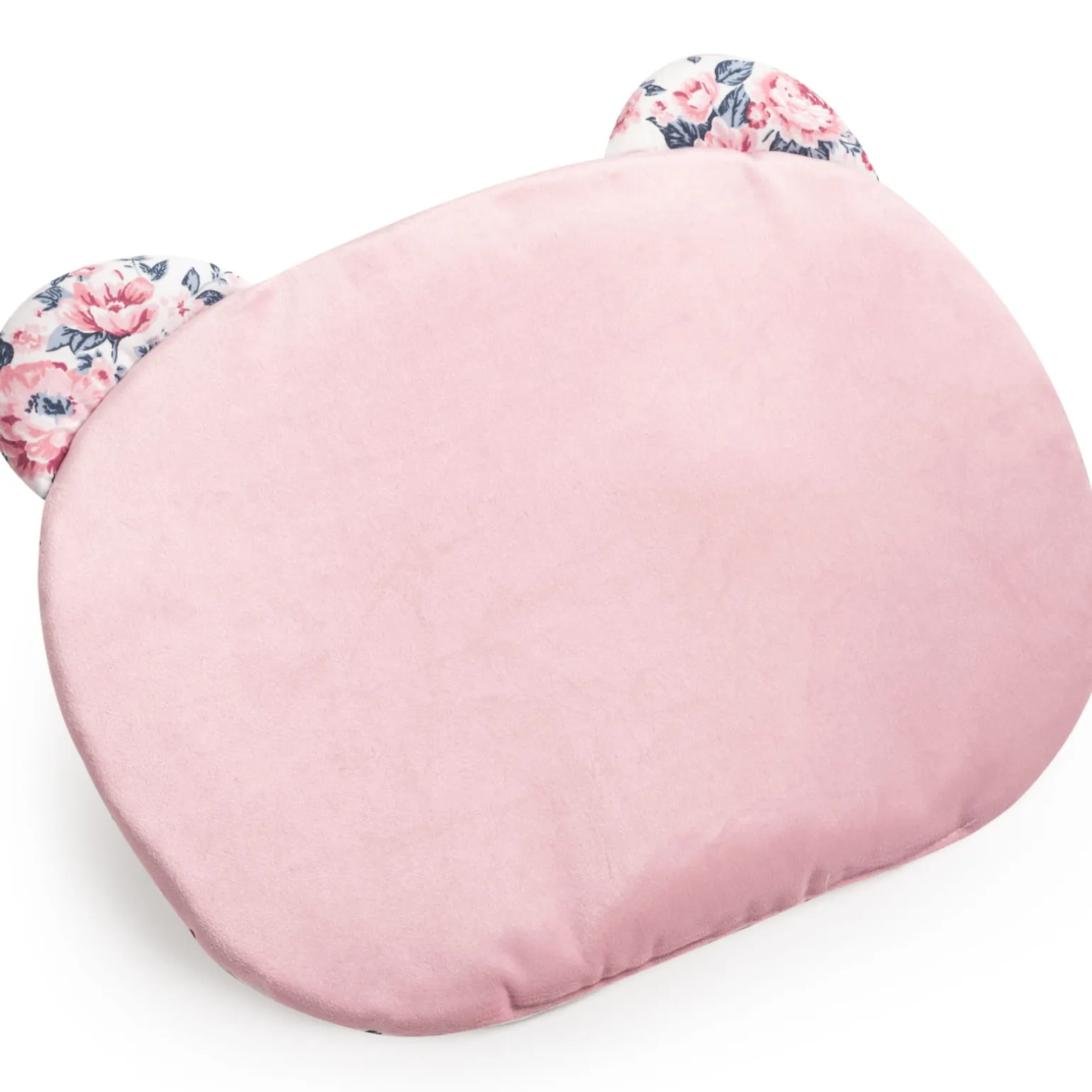 Poduszka MIŚ - Roses i Smokey Pink Soft Velvet