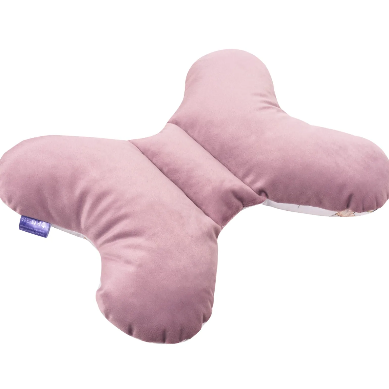 Poduszka motylek - Candy Circus i wrzosowy Soft Velvet