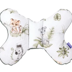 Poduszka motylek - Savanna Fun i oliwkowy Velvet