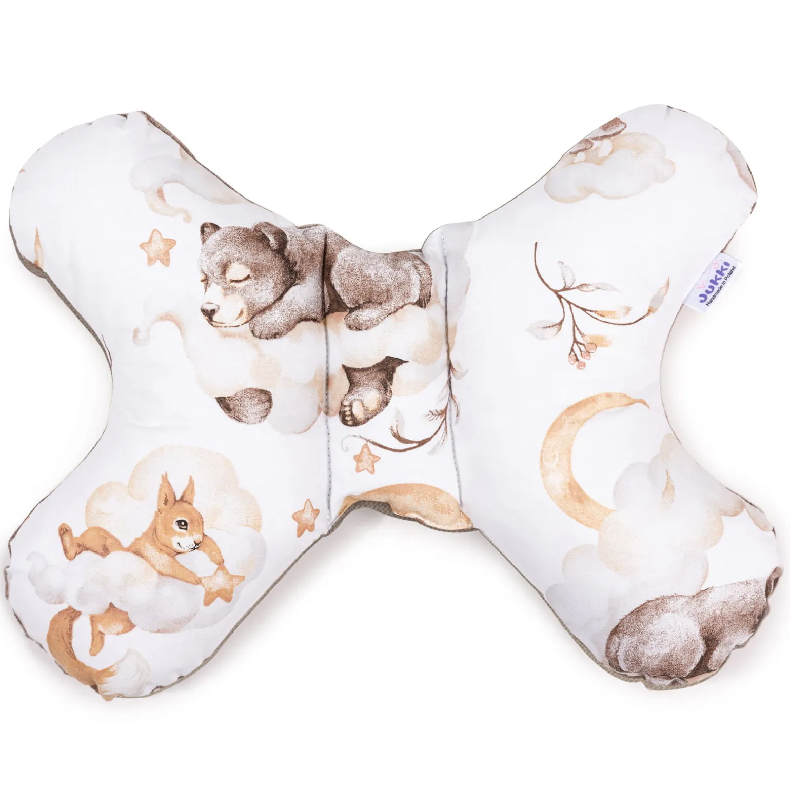 Poduszka motylek - Sweet Teddy i Latte Velvet