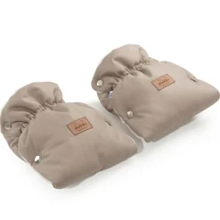 Podwójne mufki do wózka, BEIGE WINTER