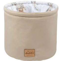 Pojemnik / koszyk na akcesoria dla niemowlaka - Boho Bears i Cappuccino Soft Velvet