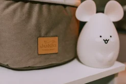 Pojemnik / koszyk na akcesoria dla niemowlaka - Sweet Teddy i Latte Velvet