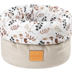 Pojemnik / koszyk na akcesoria dla niemowlaka - Boho Garden i ecru Velvet
