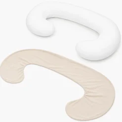Poszewka na poduszkę ciążową typu "C" - Sand