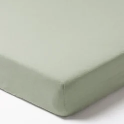 Prześcieradło jersey z gumką do łóżeczka 120x60cm - Oliwkowe