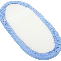 Prześcieradło z gumką do GONDOLI i KOŁYSKI 80 x 40 cm - w kolorze niebieskim